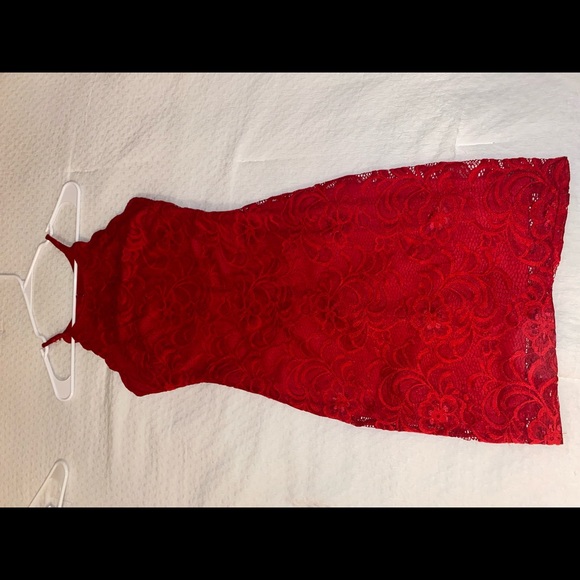 Red dress size Small worn once - Picture 1 of 3